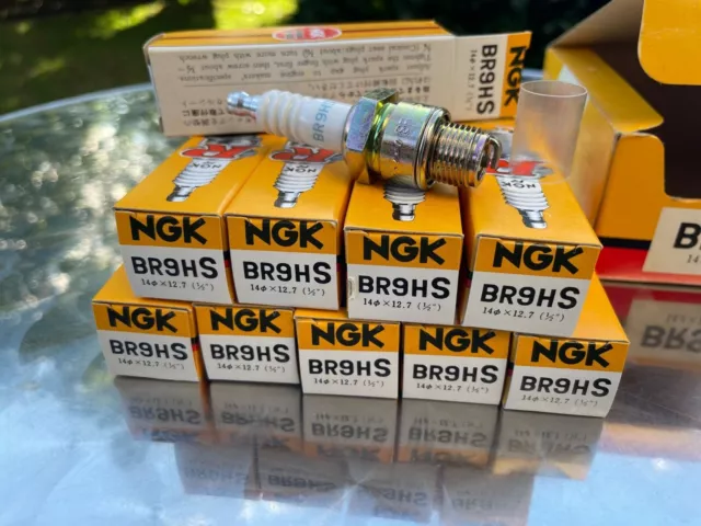 Werkstattpack - Satz - 10x NGK Zündkerzen BR9HS, 4522, SAE lose, spark plugs