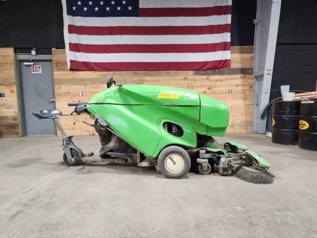 Green Machine Applied 414RS Ride On Air Sweeper Vac
