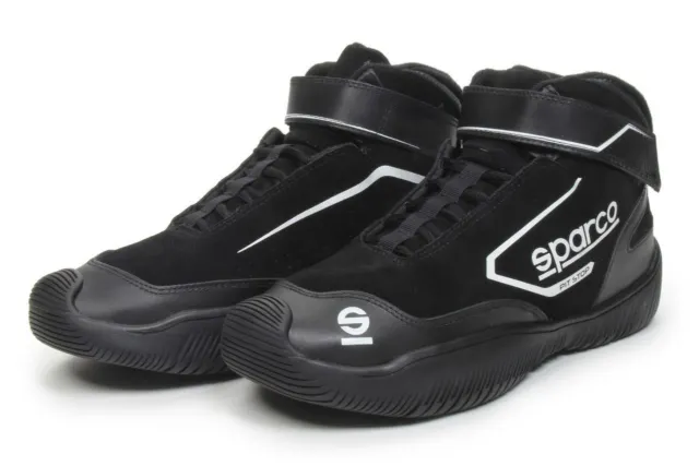 Sparco Shoe Pit Stop 2 Size 10.5 Black 0012PS2105NR