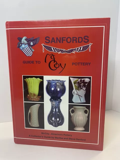 Vintage Sanfords Guide to McCoy Pottery Collector's Guide Hardcover Book