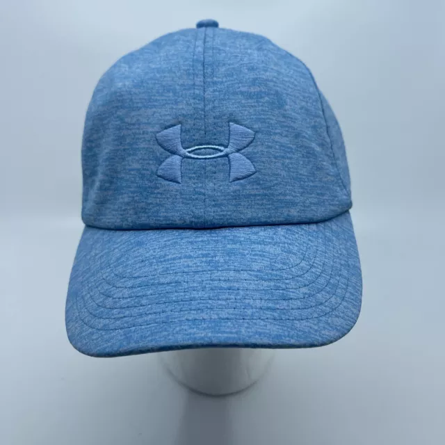 Womens Under Armour UA Blue Hat Cap Strap Back New NWT Running Gym Heatgear