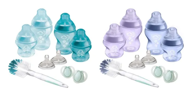 Tommee Tippee Closer to Nature Newborn Anti-Colic Baby Bottle Starter Kit