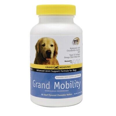 GRAND MOBILITY 60 ct. wafer Dog chewables for joint support health function dogs