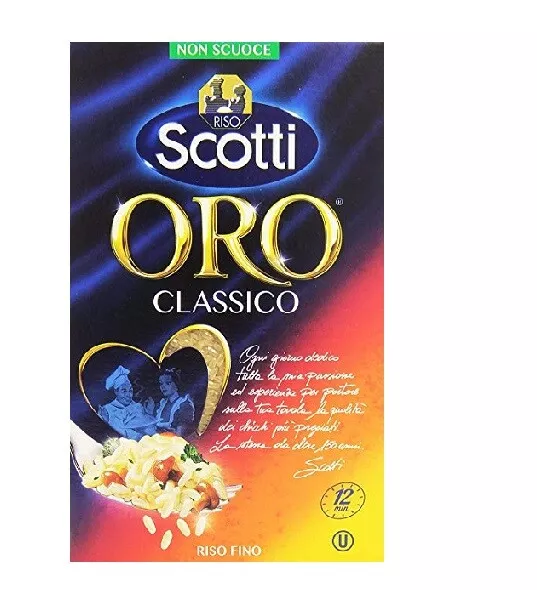 Riso scotti selezione ORO Classico 1kg italienisch reis Parboiled