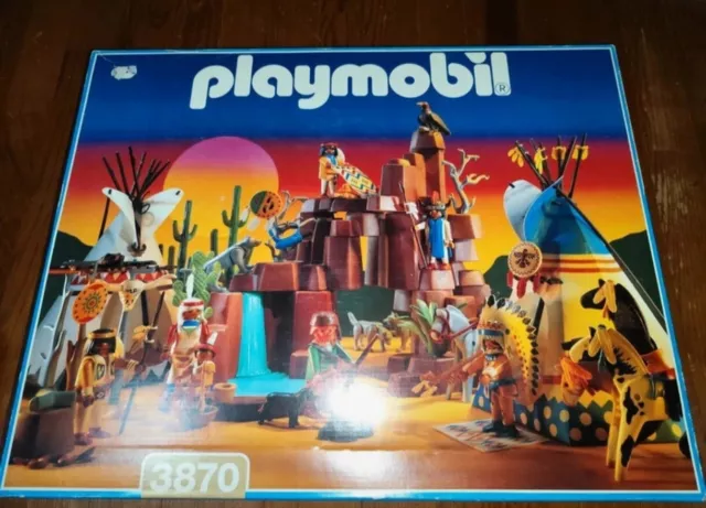 *Neuf* Playmobil Campement Indien 3870 / Western / Cowboy