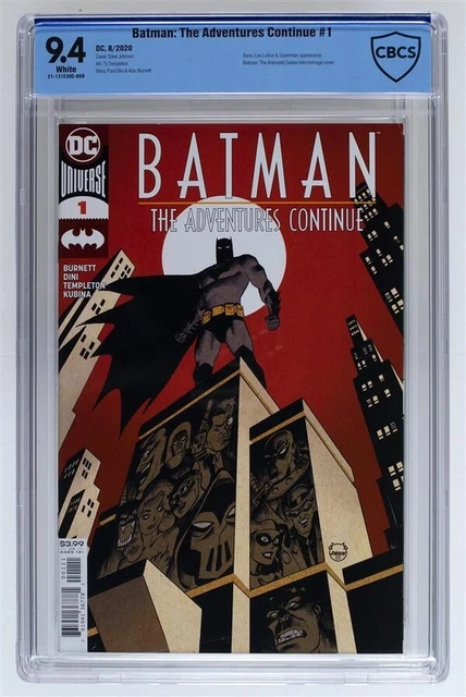 Batman: The Adventure Continue #1 - D.C. Comics (8/20) CBCS 9.4