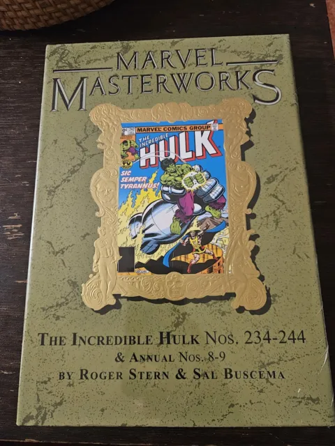Marvel Masterworks Incredible Hulk Hardcover Vol 15 Limited Dm Variant Ed Mmw