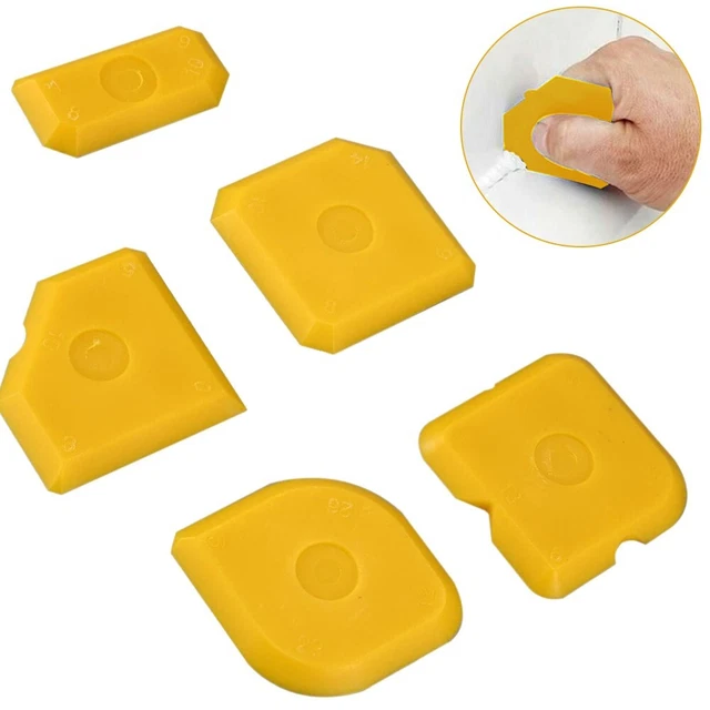 Montage Silicone Applicateur Scellant Outil 5pcs Caulk Tuile Couture Outil