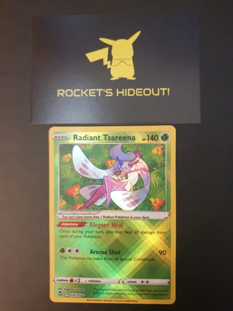 Pokemon - Radiant Tsareena - 16/195 - SWSH - Silver Tempest - Radiant Rare