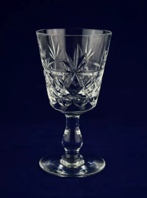 Royal Brierley Crystal "BRUCE" Wine Glass - 13.1cms (5-1/4") Tall - Signed 1st