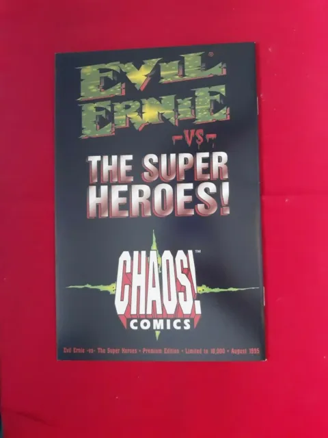 Evil Ernie Vs The Super Heroes #1 1992 Variant Limited Premium Edition 3