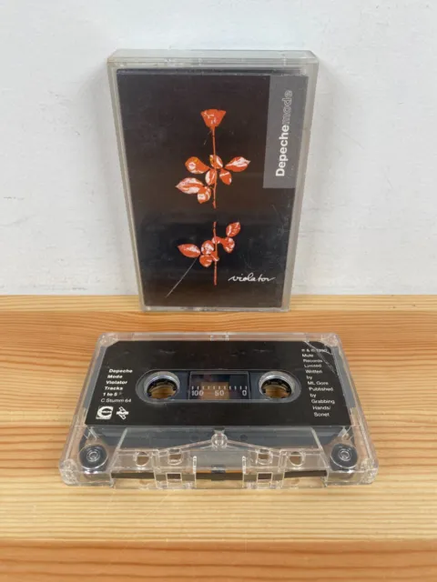 Depeche Mode Violator Album Vintage Cassette Tape 1990 RARE Mute C Stumm 64
