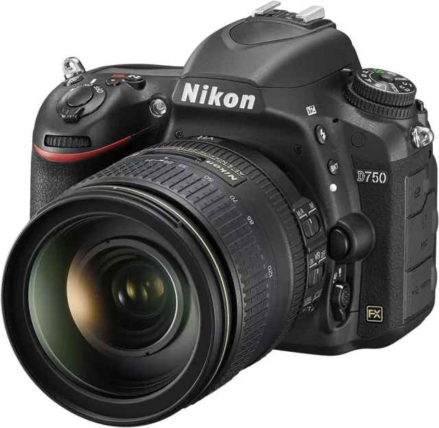 Nikon D750 + Nikkor 24/120 VR 24.3MP Digital SLR Camera