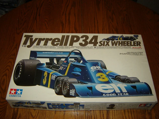 Tamiya - Tyrrell P34 Six Wheeler W/Photo-etched Parts - 1:12 - Traudls
