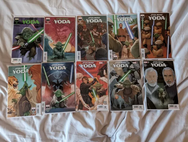 Star Wars Yoda Complete Comic Collection. Bag And Boarded. 1st Prints. Key Issue