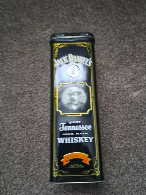 JACK DANIELS Tennessee Slur Mash Whiskey Presentation Tin (Empty Tin No Contents