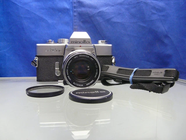 Appareil photo collection 35 mm MINOLTA A 5 TBE années 60 ROKKOR 2,8/45mm
