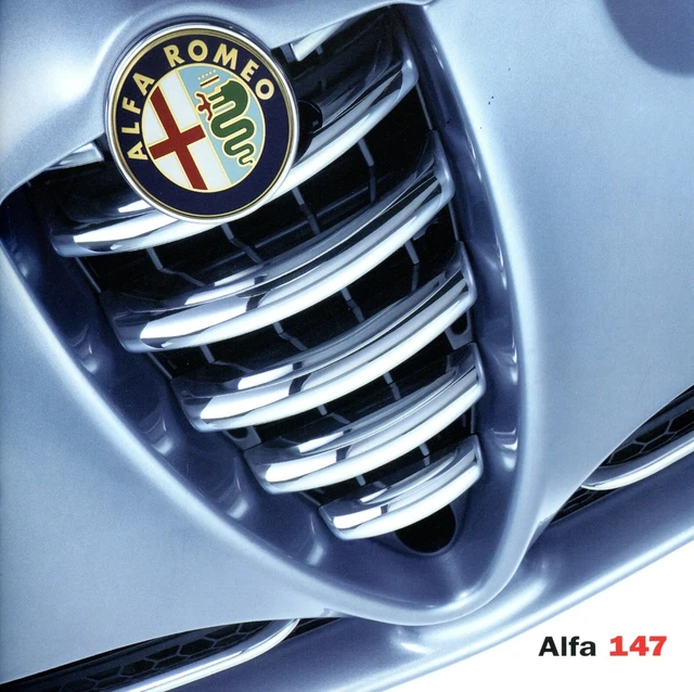 ALFA ROMEO 147 Prospekt 2003 4/03 D Katalog brochure catalogue catalog