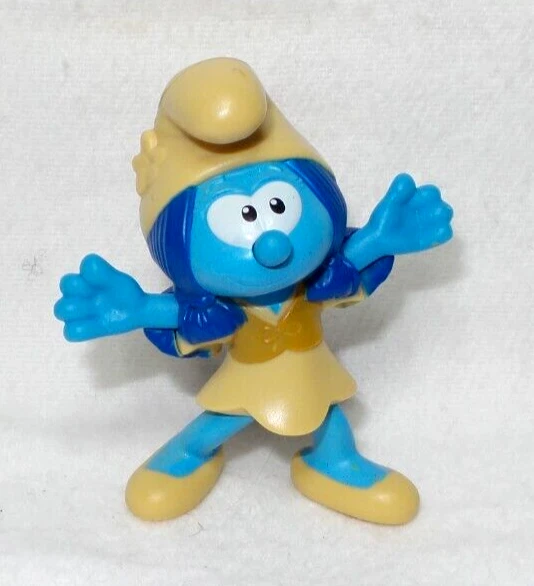 FIGURINE SMURF SCHTROUMPF HACKUS McDONALD'S MAC DO MCDO HAPPY MEAL 2013
