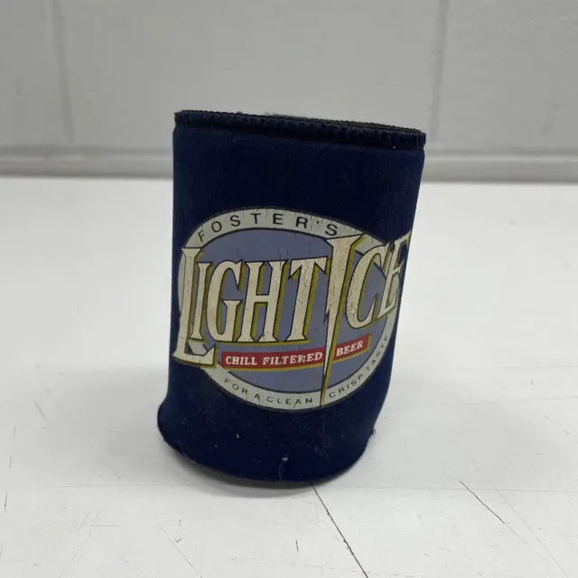 ORIGINAL RETRO Beer Cooler Stubby Can Holder Bar Mancave Light Ice