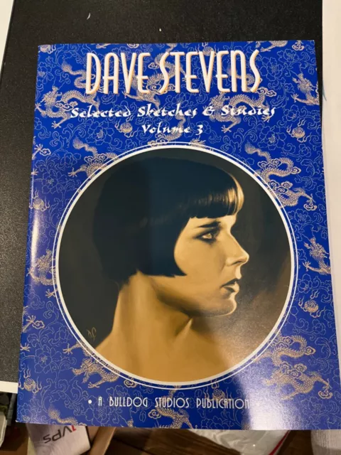 Dave Stevens  Selected Sketches & Studies Volume 3  Signed 2004 Rocketeer