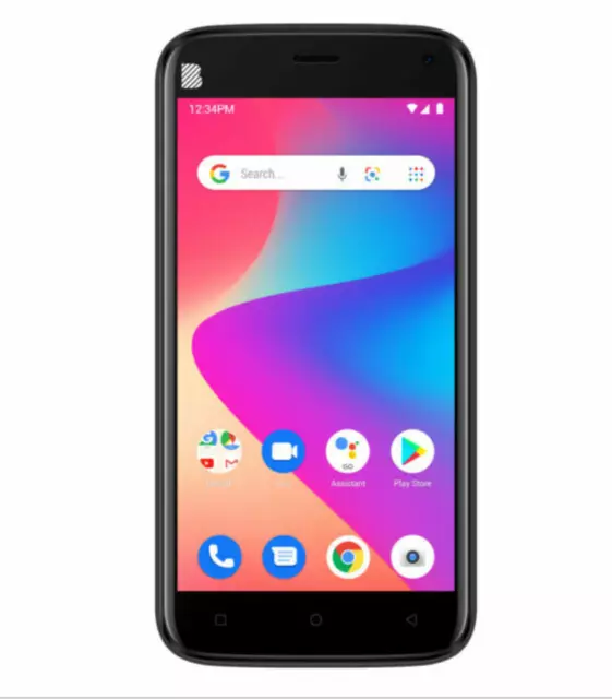 BLU J5L 5" Curved 32GB Dual-SIM GSM Smartphone 1GB RAM Unlocked Black NEW SEALED