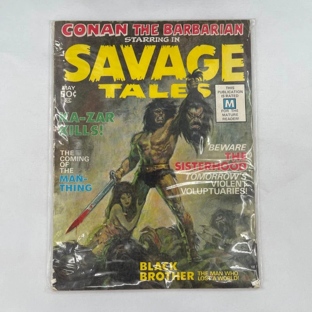 Savage Tales #1  May 1971   Classic Issue   Conan!