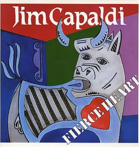 Jim Capaldi Fierce Heart German vinyl LP album record