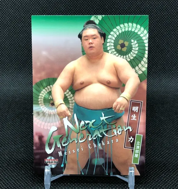 Meisei Chikara Sumo Wrestler Trading Card BBM 2018 TCG Japanese #64