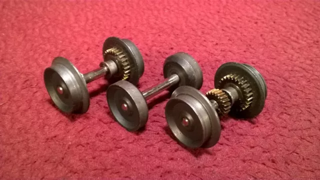#2 Lionel 18254 Dash-9 Diesel Locomotive - Power Truck Wheel & Axle Set
