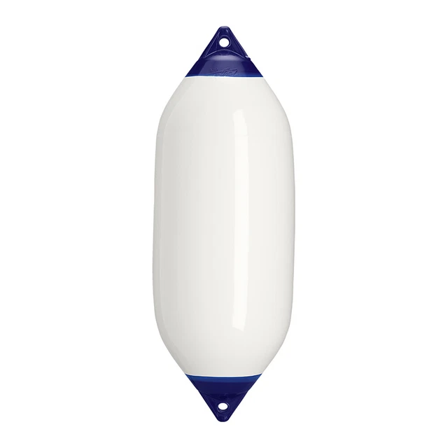Polyform F-7 Twin Eye Fender 15" x 41" - White F-7-WHITE
