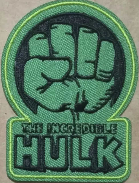 Marvel The Incredible Hulk embroidered Iron on patch