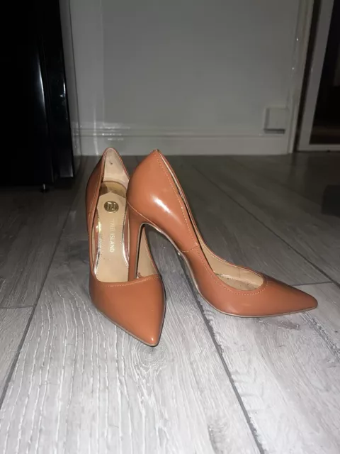 Nude heels sales river island