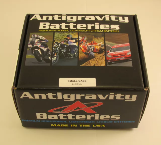 Antigravity Batteries AG401 4 Cell Lithium Ion Small Case Motorcycle Battery USA 3