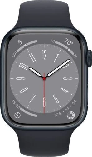 Apple Watch Series 8 41mm🔥NEU🔥 Smartwatch GPS Aluminium Schwarz UST19% 2
