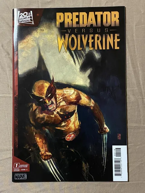 Predator Vs Wolverine #1 | Marvel Comics | 2023 Alex Maleev 1:25 Variant X-Men