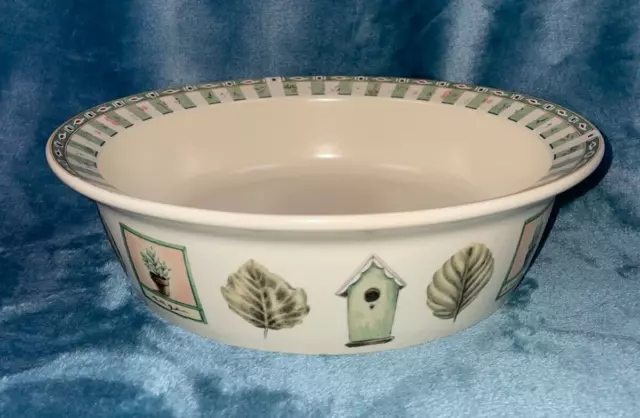 Pfaltzgraff NATUREWOOD Vegetable Bowl Stoneware 9 1/2 IN Round Serving Dish