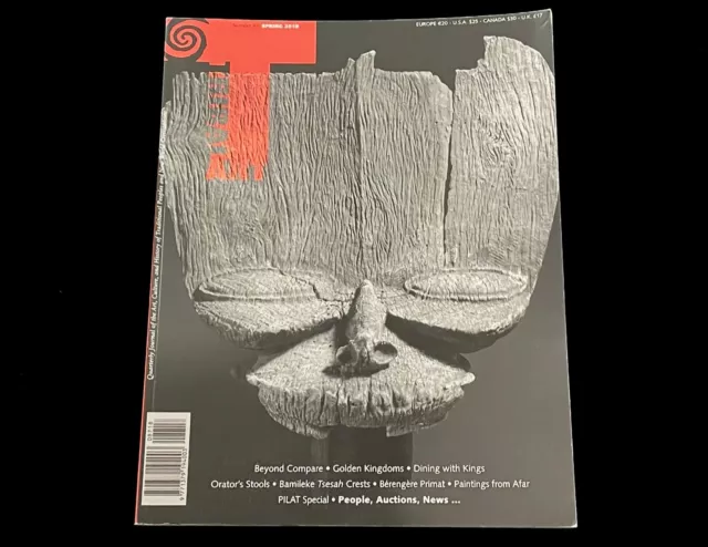 Tribal Art Magazine #87 Spring 2018  Sepik River Orators Stools Bamileke Crests
