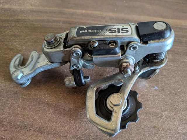 Dérailleur Arrière SHIMANO RD-TY15 SIS Vintage VTT / Ville Avec Patte fixation - Équipements vélos