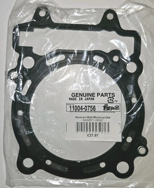 Genuine Kawasaki Head Gasket 11004-0762 / 11004-7026 – Fits FR651V, FR691V, FR730V, FS, FT, FX Series
