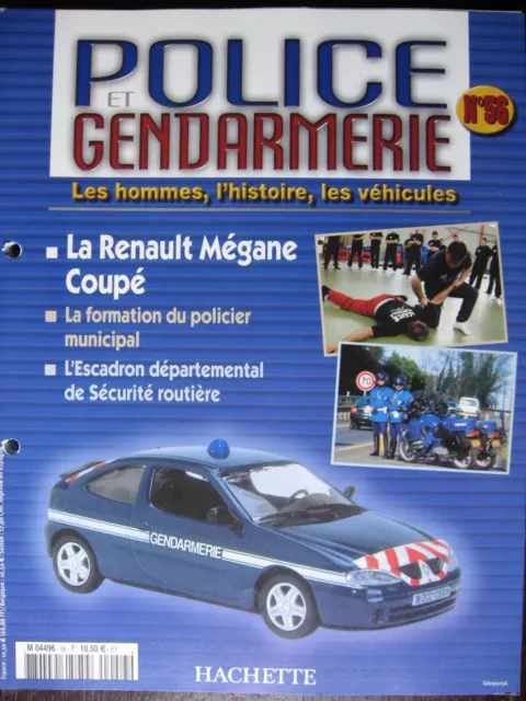 Fascicule 56 Police Gendarmerie Renault Megane Coupe