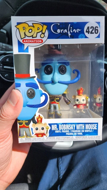FUNKO POP! MOVIES Coraline Mr. Bobinsky with Mouse #426 Vinyl Figure £ ...
