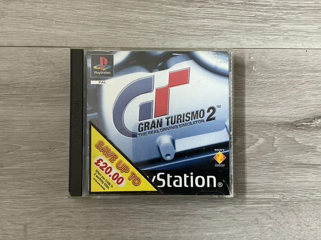GRAN TURISMO 2 - Sony PS1 Playstation Game *Complete With *2 Discs*