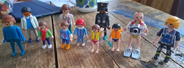 Lot De 26 Personnages PLAYMOBIL – Occasion – Enfants – Figurines Plastique