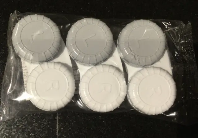 3 x Top Quality Specsavers Contact Lens Storage Soaking Cases - L+R Marked