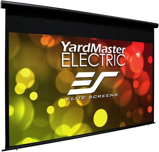 Elite Screens Yard Master Electric, 120 Inch 16:9, Outdoor Motorized Automatic P