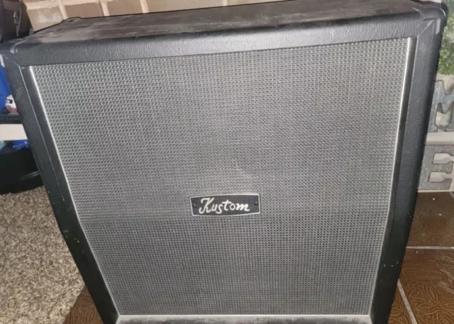 Kustom KG412 120W 4x12 Slanted Guitar Speaker Cabinet