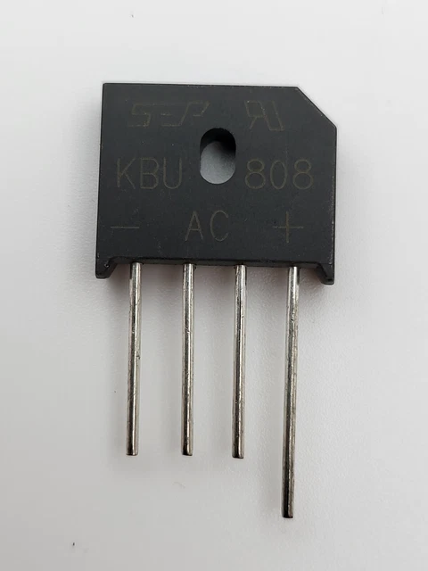 Pont de Diode Redresseur KBU808 - 8A / 800V, Bridge Rectifier Diode