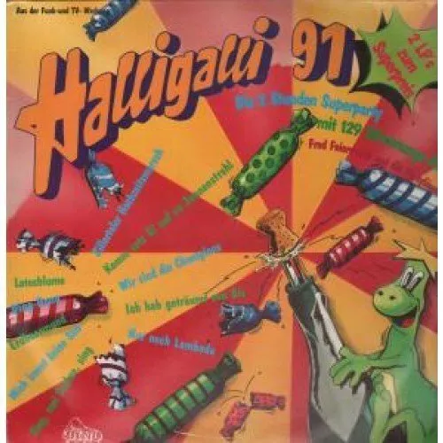 Fred Feiermann [2 LP] Halligalli '90 (& seine Partylöwen)