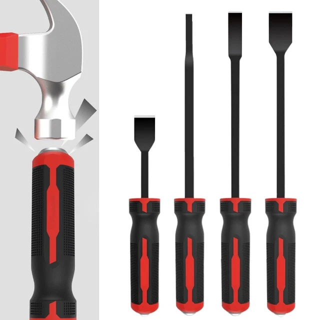 Rosso + nero Heavy Pry Bar antiscivolo per sollevamento/leva nuovo di zecca alta qualità